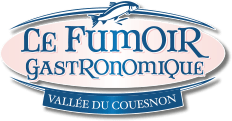Saumon fumé artisanal et bio-restaurant-traiteur-poissonnerie-Rennes-Bretagne-Nantes-Le Fumoir Gastronomique-logo